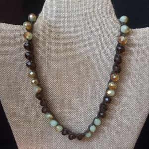 Envious Faceted Bead Necklace